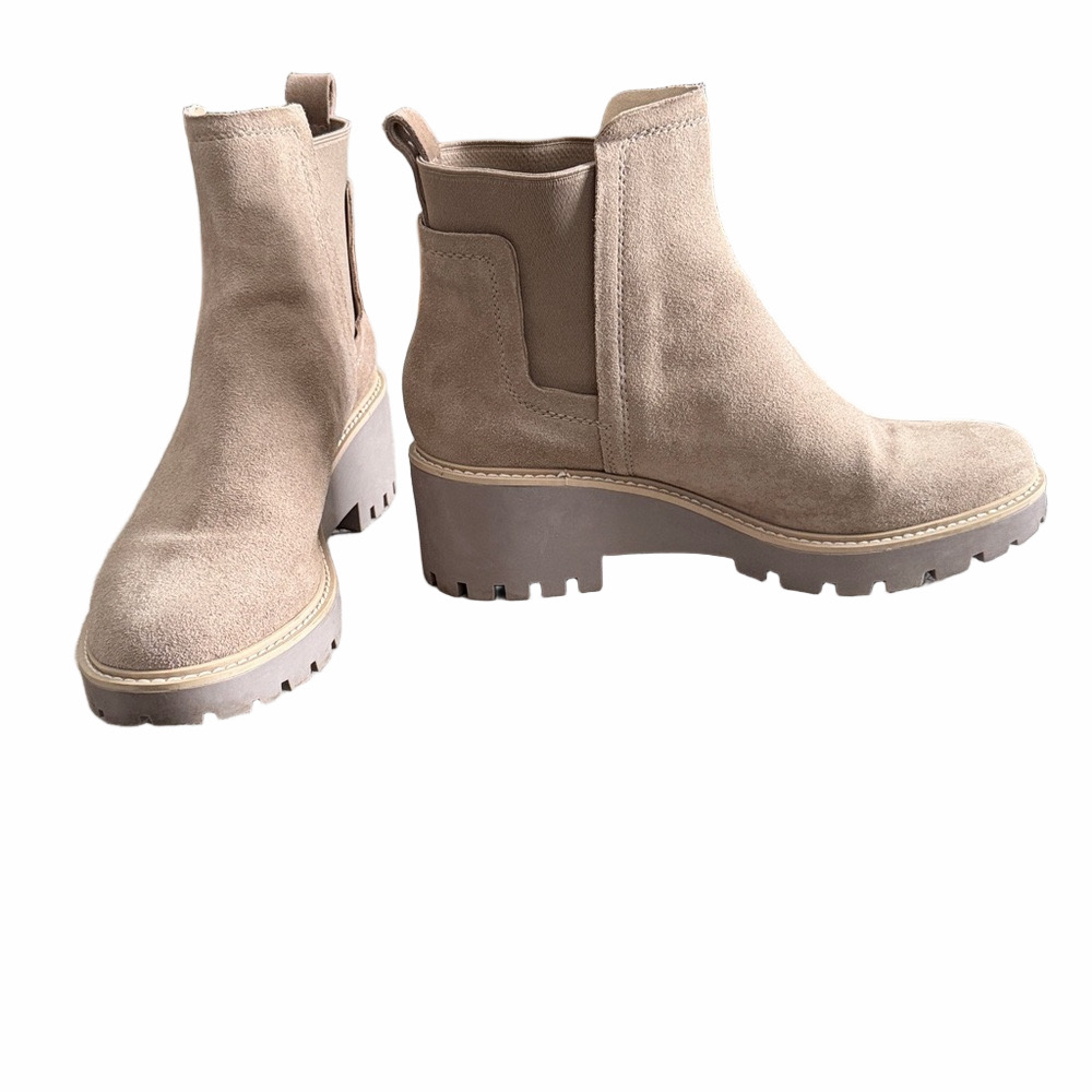 Dolce Vita Haily Suede Boot Almond Size 10 Like New